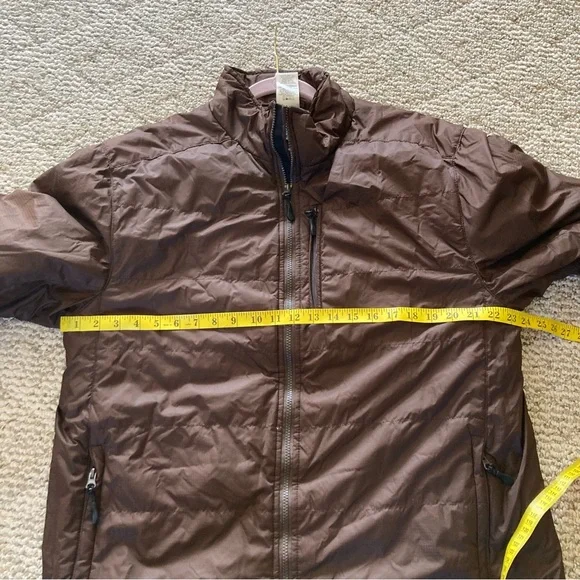 Athletic Works Men's Brown Zip-up Puffer Coat Medium (38/40) - Picture 5 of 5